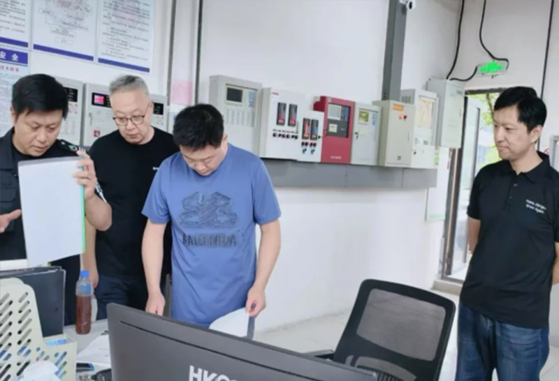 科融源开展国庆节前安全检查